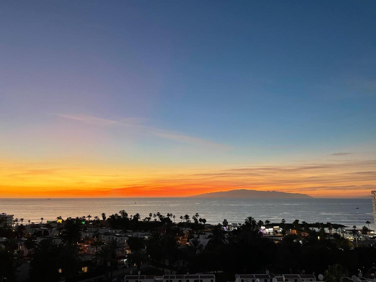 Cozy Ocean And La Gomera View Appartment بلايا ذي لاس أميريكاس المظهر الخارجي الصورة