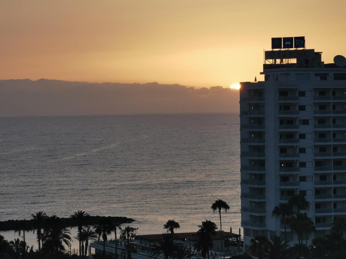 Cozy Ocean And La Gomera View Appartment بلايا ذي لاس أميريكاس المظهر الخارجي الصورة